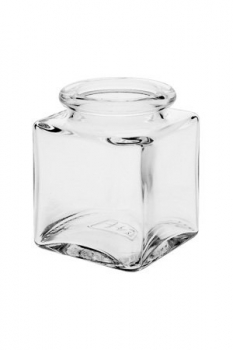 Korkenglas 50 ml quadratisch  Lieferung ohne Kork, bei Bedarf bitte separat bestellen!